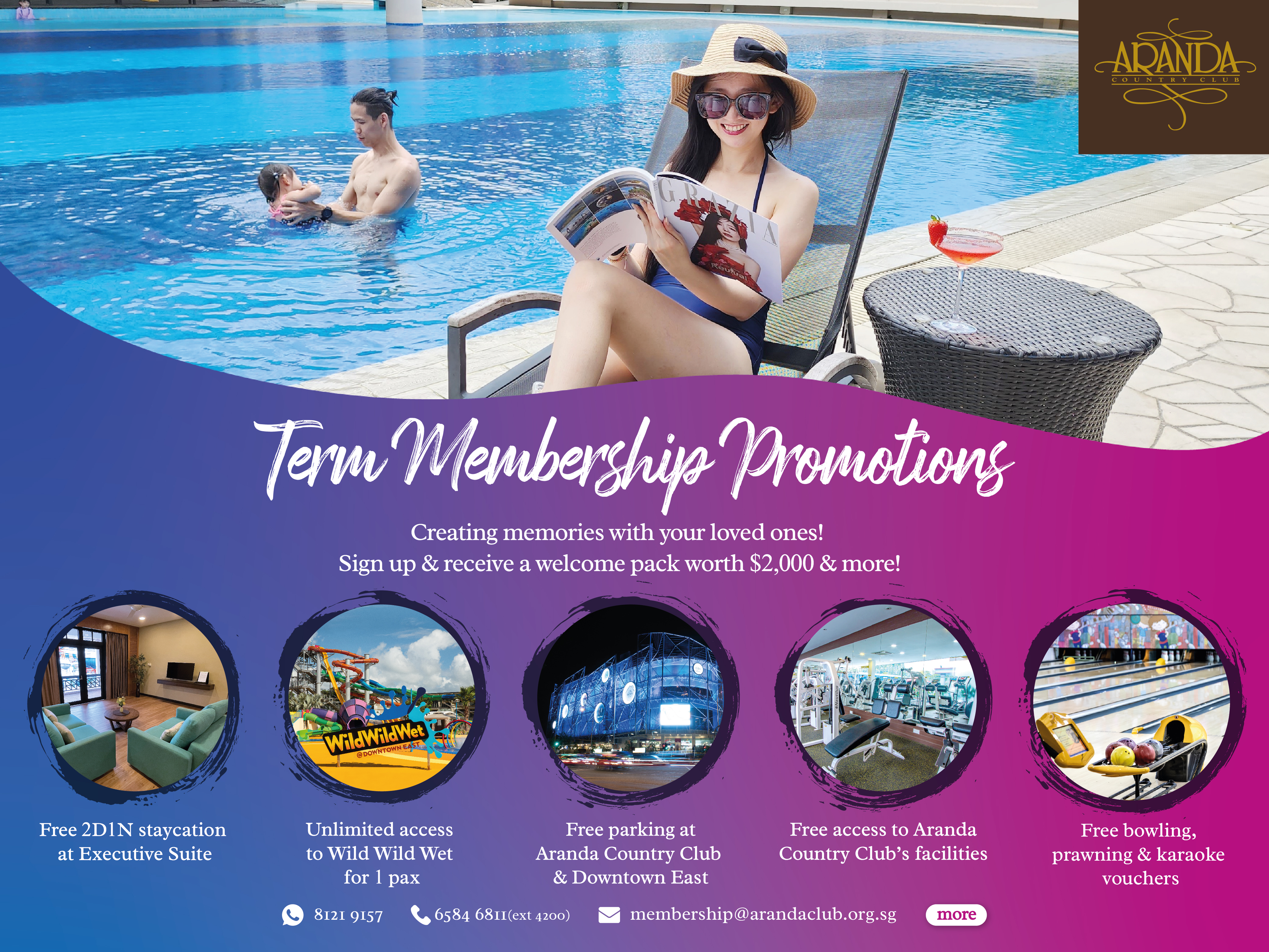 Aranda Country Club Term Membership Promotion 2024