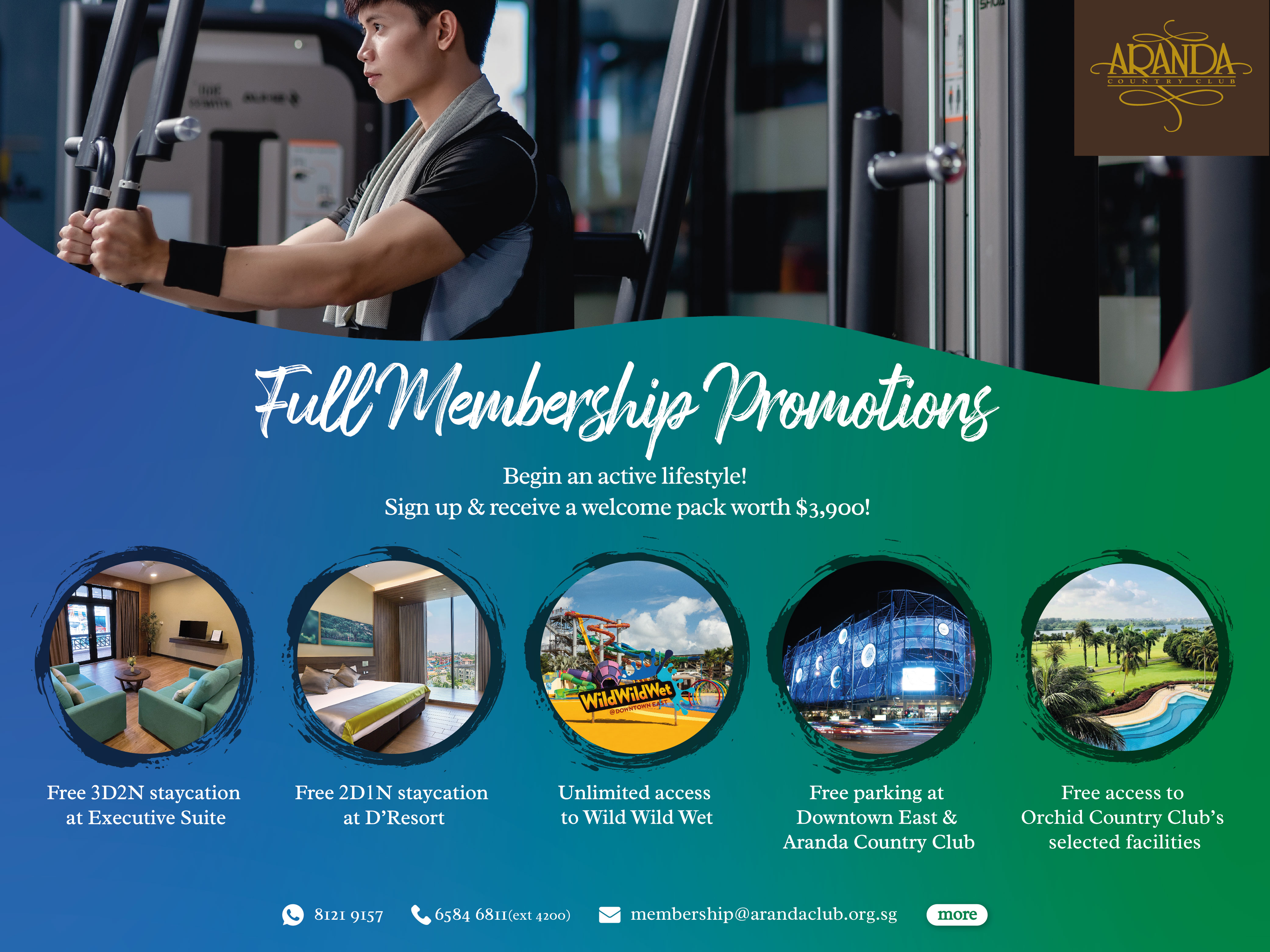 Aranda Country Club Full Membership Promotion 2024